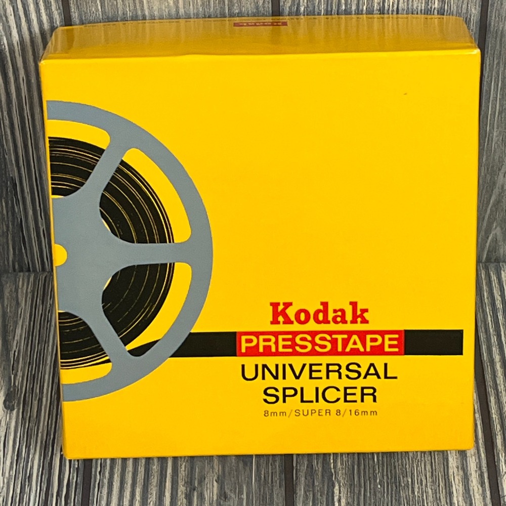 Kodak Presstape Universal Splicer Gray Vintage Film Tool Gear